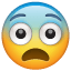 Smiley Apeuré U+1F628 Smiley Apeuré U+1F628