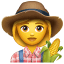 Smiley Paysanne U+1F469 U+1F33E Smiley Paysanne U+1F469 U+1F33E