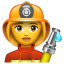 Emoji Pompière U+1F469 U+1F692 Emoji Pompière U+1F469 U+1F692
