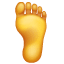 Emoji Pied U+1F9B6 Emoji Pied U+1F9B6