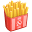 Smiley Frites U+1F35F Smiley Frites U+1F35F