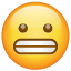Smiley montre ses dents U+1F62C Smiley montre ses dents U+1F62C