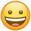 Smiley qui sourit joyeusement U+1F600 Smiley qui sourit joyeusement U+1F600