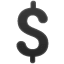 Emoji Dollar U+1F4B2 Emoji Dollar U+1F4B2