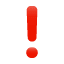 Emoji Point d'Exclamation U+2757 Emoji Point d'Exclamation U+2757