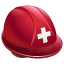 Casque secouriste U+26D1 Casque secouriste U+26D1