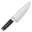 Emoji Couteau de Cuisine Japonais U+1F52A Emoji Couteau de Cuisine Japonais U+1F52A