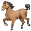 Emoji Cheval U+1F40E Emoji Cheval U+1F40E