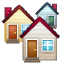 Lotissement Emoji U+1F3D8 Lotissement Emoji U+1F3D8