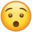 Emoji Sans Voix Whatsapp U+1F62F Emoji Sans Voix Whatsapp U+1F62F