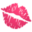 Emoji Empreinte Lèvres U+1F48B Emoji Empreinte Lèvres U+1F48B