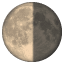 Demi-Lune descendante U+1F317 Demi-Lune descendante U+1F317