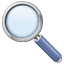Loupe vers la gauche U+1F50D Loupe vers la gauche U+1F50D