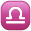Emoji Signe Astrologique de la Balance U+264E Emoji Signe Astrologique de la Balance U+264E