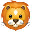 Emoji Lion U+1F981 Emoji Lion U+1F981