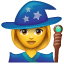 Smiley Magicien U+1F9D9 Smiley Magicien U+1F9D9