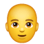 Emoji Chauve U+1F468 U+1F9B2 Emoji Chauve U+1F468 U+1F9B2