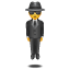 Homme en costume U+1F574 Homme en costume U+1F574