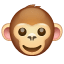 Visage de singe Whatsapp U+1F435 Visage de singe Whatsapp U+1F435