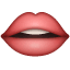 Emoji Lèvres Rouges U+1F444 Emoji Lèvres Rouges U+1F444