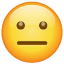 Smiley avec Bouche Droite U+1F610 Smiley avec Bouche Droite U+1F610