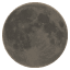 Lune noire U+1F311 Lune noire U+1F311