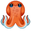 Emoji Pieuvre U+1F419 Emoji Pieuvre U+1F419