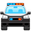 Voiture de police U+1F694 Voiture de police U+1F694