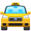 Taxi vu de face U+1F696 Taxi vu de face U+1F696