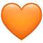 Emoji Coeur Orange U+1F9E1 Emoji Coeur Orange U+1F9E1