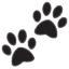 Emoji Empreintes de Pattes U+1F43E Emoji Empreintes de Pattes U+1F43E