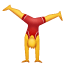 Smiley Roue U+1F938 Smiley Roue U+1F938