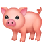 Emoji Porc U+1F416 Emoji Porc U+1F416