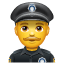 Policier U+1F46E Policier U+1F46E