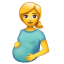 Femme enceinte U+1F930 Femme enceinte U+1F930