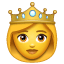 Emoji Princesse avec Couronne U+1F478 Emoji Princesse avec Couronne U+1F478