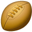 Emoji Rugby U+1F3C9 Emoji Rugby U+1F3C9