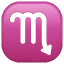 Signe Zodiacal Scorpion U+264F Signe Zodiacal Scorpion U+264F