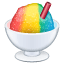 Bol de glace avec paille U+1F367 Bol de glace avec paille U+1F367