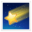 Emoji Voie Lactée U+1F320 Emoji Voie Lactée U+1F320