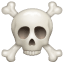 Emoji Tête de Mort U+2620 Emoji Tête de Mort U+2620