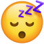 Smiley Endormi ZZZ U+1F634 Smiley Endormi ZZZ U+1F634