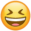 Emoji Fou Rire XD U+1F606 Emoji Fou Rire XD U+1F606