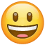 Emoji qui rit U+1F603