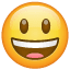 Emoji qui rit U+1F603 Emoji qui rit U+1F603