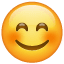 Emoji Joues Rouges U+1F60A Emoji Joues Rouges U+1F60A