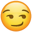 Smiley Flirt U+1F60F Smiley Flirt U+1F60F