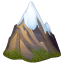 Emoji Montagne enneigÃ©e U+1F3D4