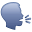Tête qui parle U+1F5E3 Tête qui parle U+1F5E3