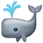 Emoji Baleine Fontaine U+1F433 Emoji Baleine Fontaine U+1F433